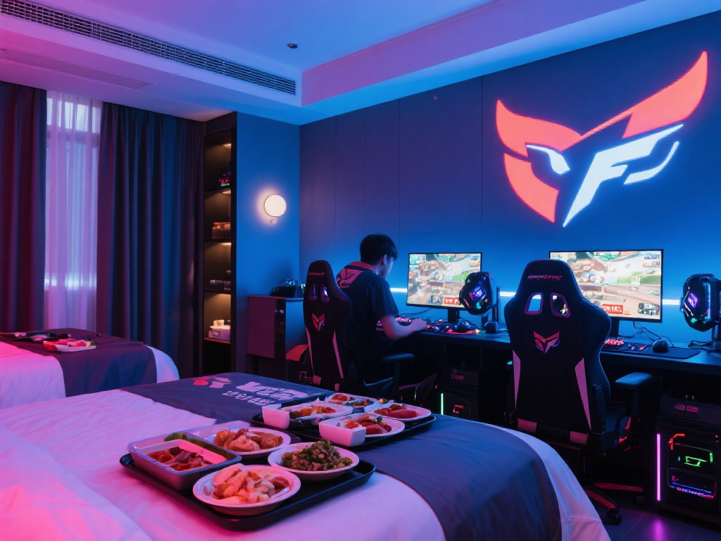 例如，当某些玩家订房时携带自己的外设设备，酒店可以