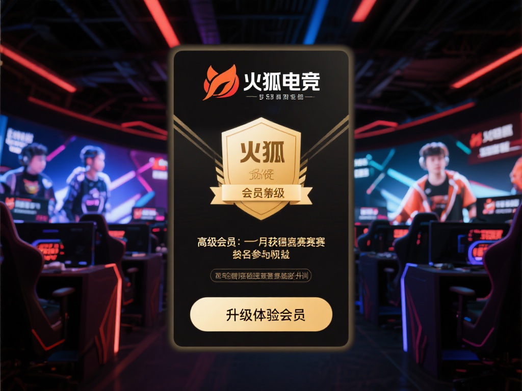 升级体验会员：&nbsp;火狐电竞设有会员体系，通过升级会员