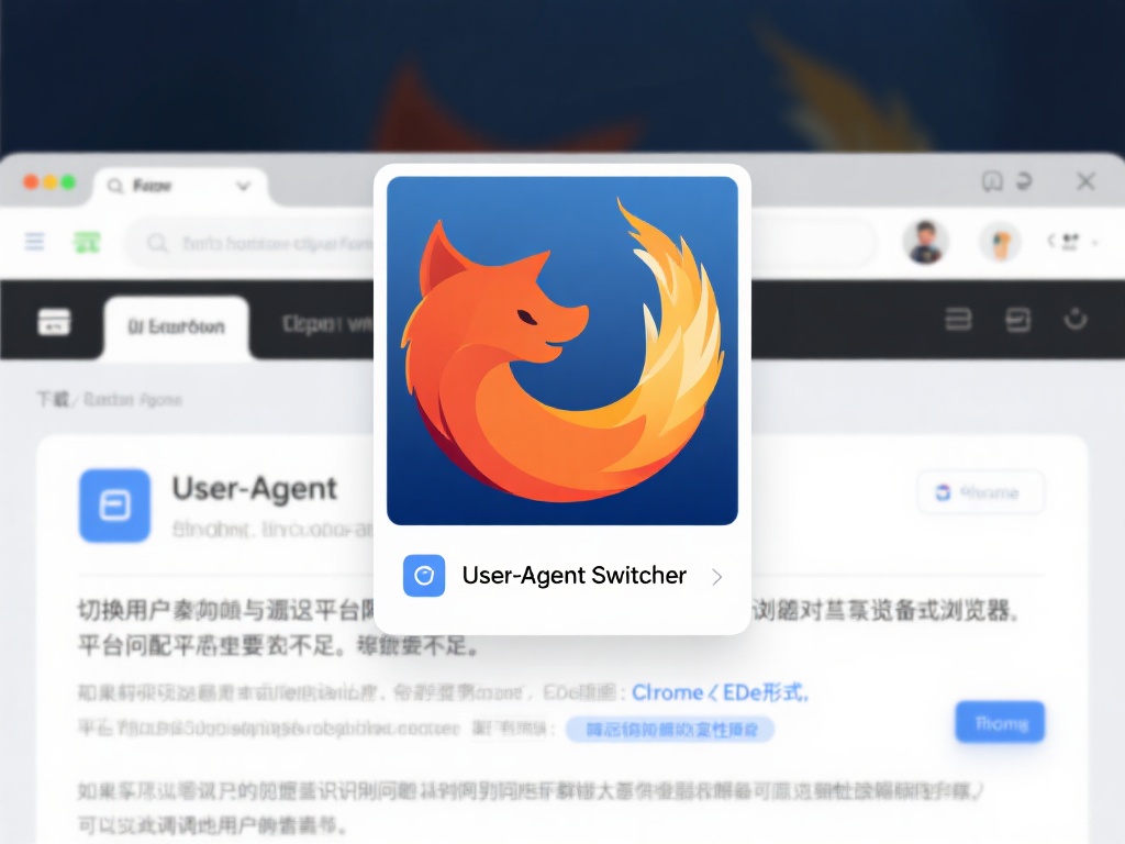 切换用户代理以规避平台限制
平台对某些设备或浏览