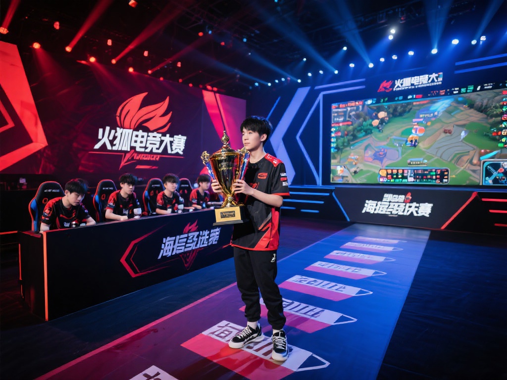 参加火狐电竞大赛的选手，要经历层层选拔，从海选到决