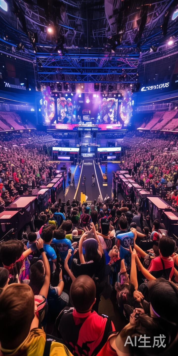 除了线上直播，火狐电竞也举办现场赛事，通过门票销售